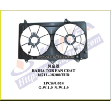 Manteau de ventilateur de radiateur de refroidissement pour Camry&#39;2002 Acv30 (111701-ACV30-F)